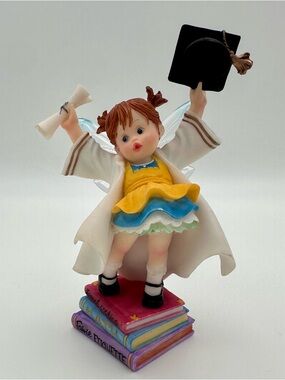Enesco My Little Kitchen Fairies - Graduation Fairie Figurine - 2008 Collectible